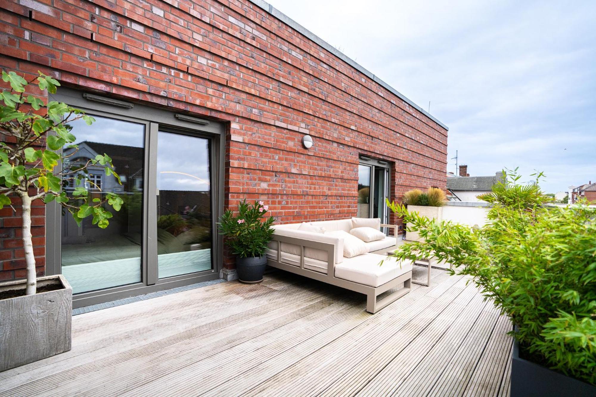 Ferienwohnung Foerdeterrasse Nahe Kiellinie 외부 사진